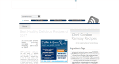 Desktop Screenshot of gordon-ramsay-recipes.com